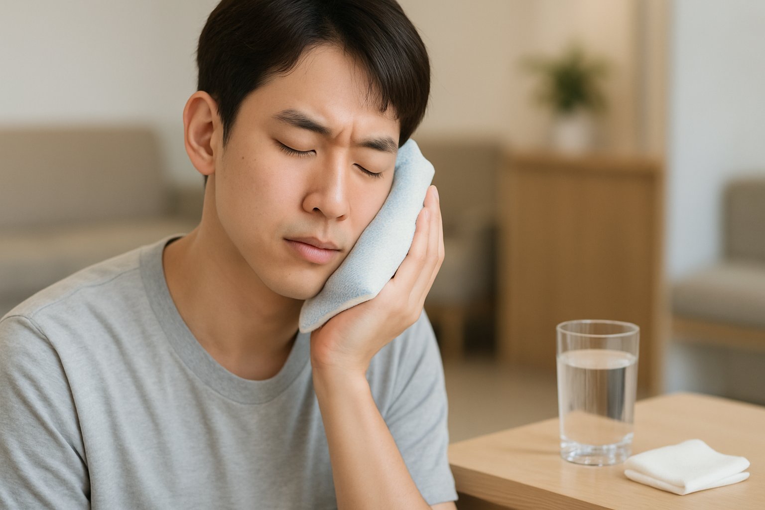 抜歯後の腫れと痛みのセルフケア：親知らずの回復を支える