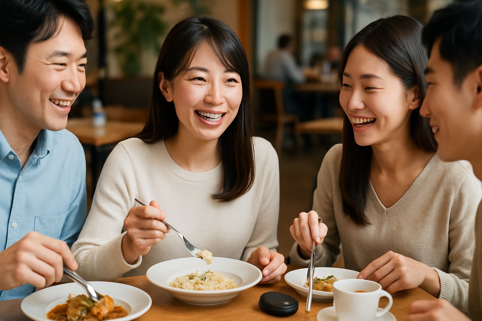 矯正中の外食・会食でのメニュー選びとマナー