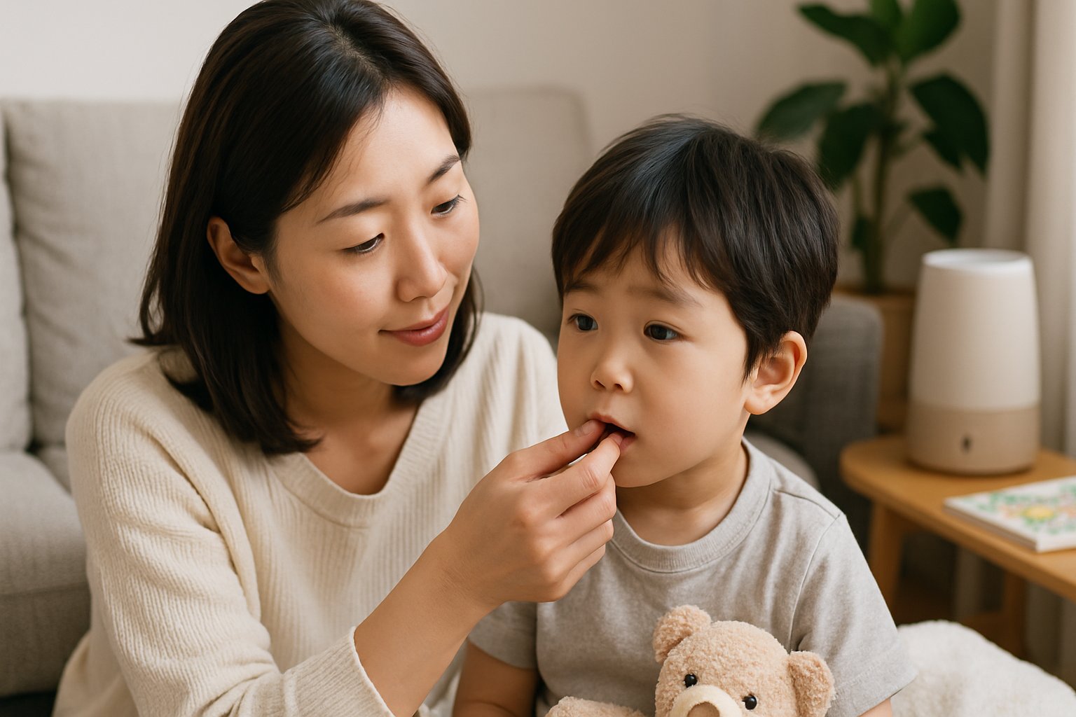 成長期における指しゃぶりと口呼吸の改善方法