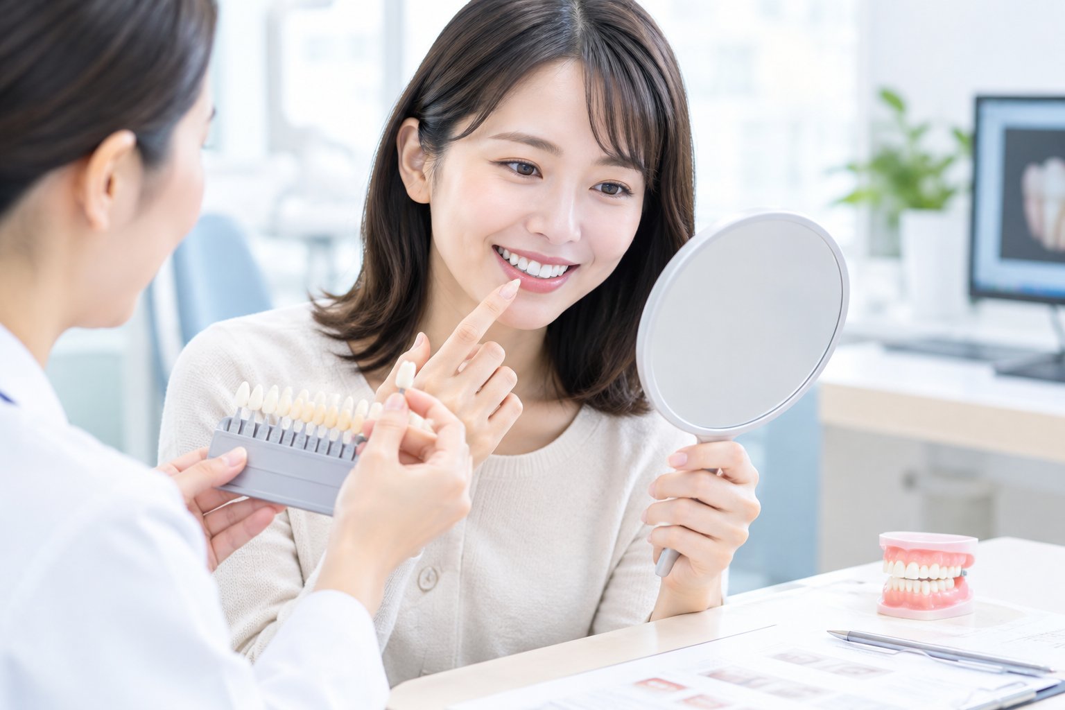 詰め物やかぶせ物がある方のホワイトニング相談